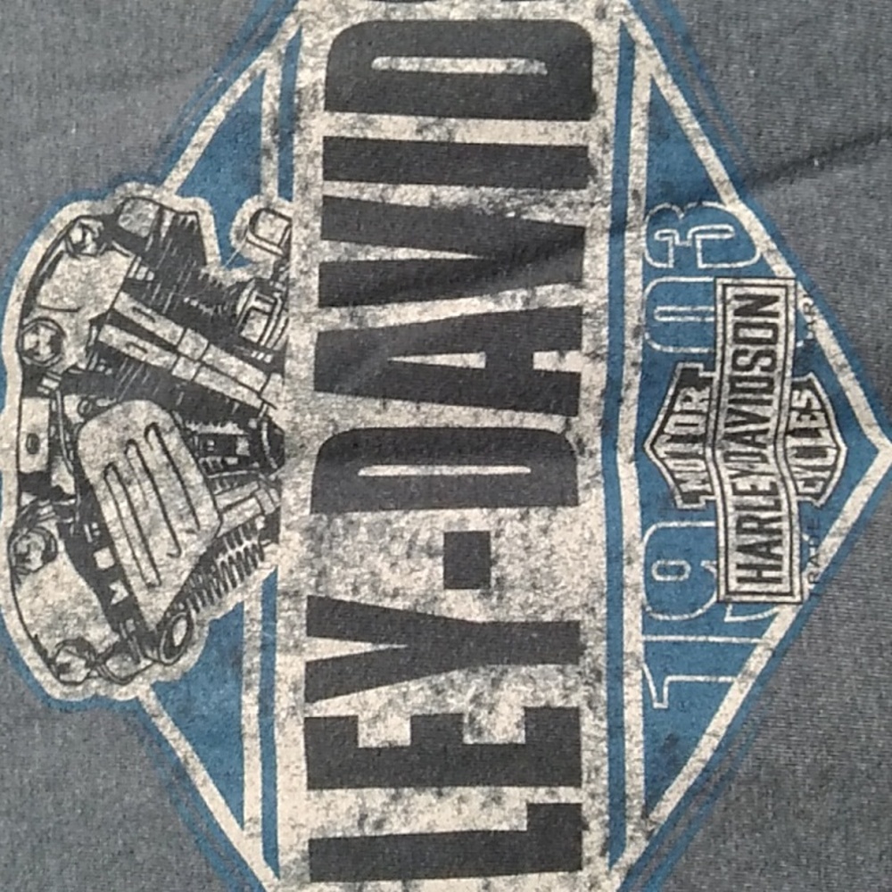 SALE! Harley Davidson Motorcycle Rocky Top Pigeon ForgeTN Long Sleeve Tee (BX51) - Picture 3 of 16